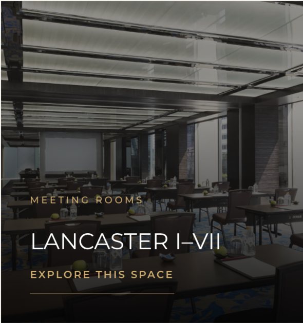 Lancaster I-VII meeting rooms